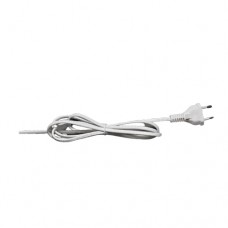 Кабель питания Magnetik Н03VVH2-F 2 провода 1,5 м Белый 0,5 кв.мм