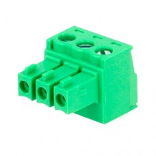 Клеммник Degson 15EDGK-3.81-03P-14-00A(H), шаг 3.81 мм, 8 А, 300 В, зеленый