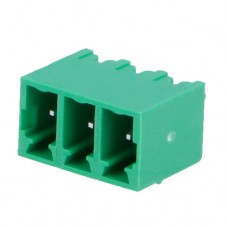 Клеммник Degson 15EDGVC-3.81-03P-14-00A(H), шаг 3.81 мм, 8 А, 300 В, зеленый