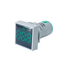 Светодиодная индикаторная лампа цифровой амперметр KLS Electronic AD112-22FCA 60-500 В красный ⌀ 22 мм