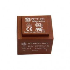 Трансформатор понижающий Zettler BV302S12023 12 В 2,3 Вт 0,192 А