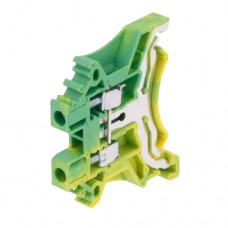 Клеммник Degson DC2.5-PE-01P-1C-00A(H), шаг 5.1 мм, 20 А, 600 В, желто-зеленый 