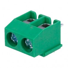 Клеммник Degson DG126-5.0-02P-14-00A(H), шаг 5 мм, 10 А, 300 В, зеленый