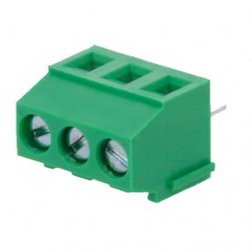 Клеммник Degson DG381-3.5-03P-14-00A(H), шаг 3.5 мм, 10 А, 150 В, зеленый