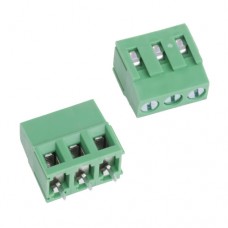 Клеммник Degson DG500-5.08-03P-14-00A(H), шаг 5.08 мм, 10 А, 300 В, зеленый