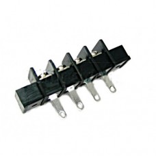 Клеммник Degson DG58H-A-04P-13-00A(H), шаг 10 мм, 20 А, 300 В, черный