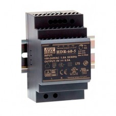 Блок питания Mean Well на DIN-рейку HDR-60-24 24 В 60 Вт 2,5 А