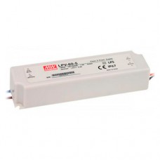 Блок питания Mean Well LPV-60-24 для LED экранов 24 В 60 Вт 2,5 А