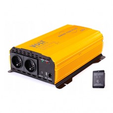 Преобразователь автомобильный DC/AC Инвертор VOLT POLSKA SINUS-P-1500-12V с 12 В на 230 В 1000 Вт