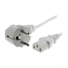 Кабель питания KLS Electronic SN311-3/07/1.8W 3 дроти 3 провода 1,8 м Белый 0,75 кв. мм Кабель питания KLS Electronic SN311-3/07/1.8W 3 дроти 3 провода 1,8 м Белый 0,75 кв. мм