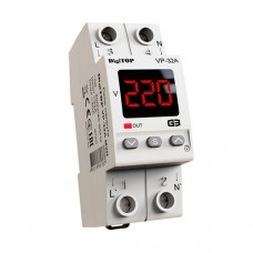 Реле напряжения DigiTOP VP-32A M2R 32 А 50-400 В 5500 Вт Реле напряжения DigiTOP VP-32A M2R 32 А 50-400 В 5500 Вт