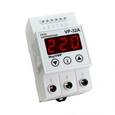 Реле напряжения DigiTOP VP-32A 32 А 50-400 В 7000 Вт Реле напряжения DigiTOP VP-32A 32 А 50-400 В 7000 Вт