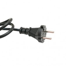 Кабель питания Magnetik Н05VV-F 2 провода 1,5 м Черный 0,75 кв.мм