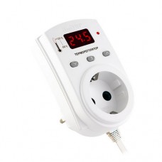 Терморегулятор DigiTOP TP-1 220 В 16 А регулятор - красный, диапазон -55~+125 °C